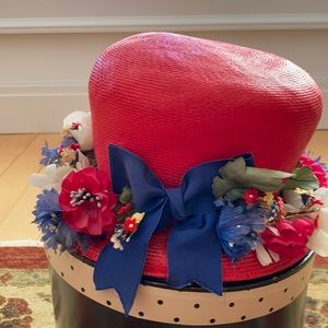 1950s 4th of July hat